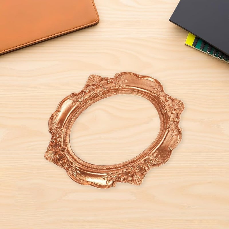 Vintage Mini Picture Frames Set Of 3 Antique 5x4 Inch For DIY Jewelry Display And Wall Decor - Image 4